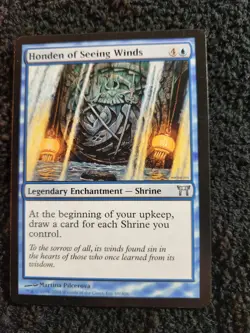 MTG Magic - Honden of Seeing Winds - Champions of Kamigawa - Uncommon - NM - Image 1