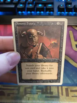 Demonic Tutor Revised Edition Regular - Image 3
