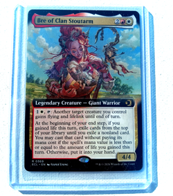 Bre of Clan Stoutarm (Extended Art) MTG: Lorwyn Eclipsed 0369 Near Mint - Image 1