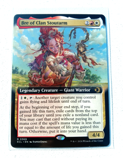 Bre of Clan Stoutarm (Extended Art) MTG: Lorwyn Eclipsed 0369 Near Mint - Image 2