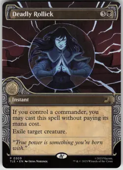 MTG Deadly Rollick (Showcase) Normal NM Avatar: The Last Airbender: Magic 309 - Image 1