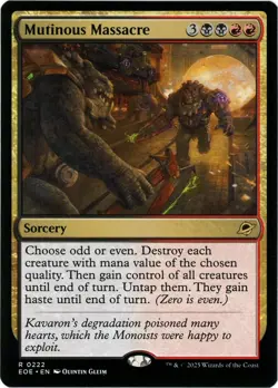 Mutinous Massacre - 0222 - Edge of Eternities - MTG - NM/M - Image 1