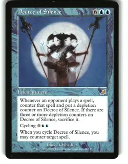 Magic the Gathering - Scourge Decree of Silence 2003 32 Rare - Image 1