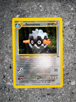 Pokemon TCG Cards Forretress 2/75 Neo Discovery Holo Rare EXC - Image 4