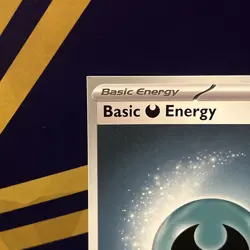 2025 Pokemon TCG || Miscut Corner Card || Basic Dark Energy MEE #007 - Image 1