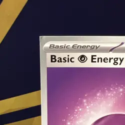 2025 Pokemon TCG || Miscut Corner Cut || Basic Psychic Energy MEE #005 - Image 1