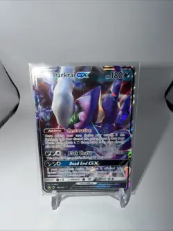 Darkrai GX Ultra Rare Holo SM - Burning Shadows 88/147 NM Pokemon TCG - Image 1