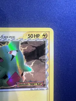 Larvitar Dragon Frontiers EX Series POKEMON Reverse Holo Foil Stamped 2006 #52 - Image 3