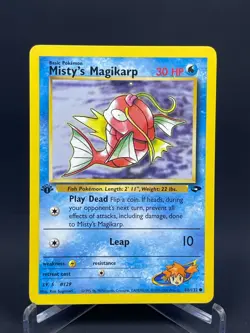 Pokemon Gym Challenge 1st Edition Misty's Magikarp 88/132 Regular NM - Image 1