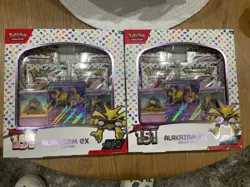 Pokemon 151 Scarlet & Violet Alakazam ex Collection Box TCG Sealed-Lot of 2 - Image 2