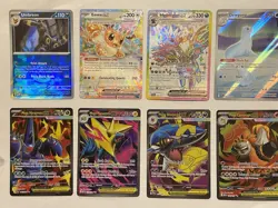 Pokemon Card Lot Collection - Ultra Rare EX Full Art Mega Evolution Illustration - Image 2