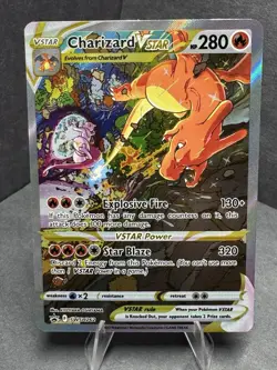 Charizard VSTAR SWSH262Sword & Shield Black Star Promo Card Holo Pokemon TCG - Image 1