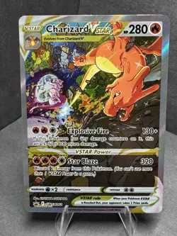Charizard VSTAR SWSH262Sword & Shield Black Star Promo Card Holo Pokemon TCG - Image 2