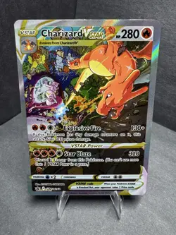 Charizard VSTAR SWSH262Sword & Shield Black Star Promo Card Holo Pokemon TCG - Image 3