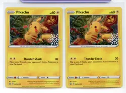 Pikachu Promo Holo Holiday Calendar SWSH153 Pokemon TCG - Image 1