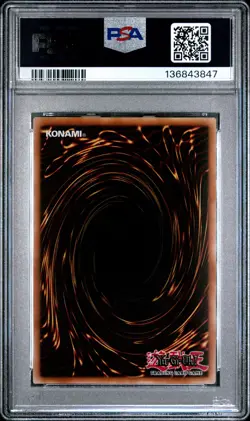 2002 YU-GI-OH! PROMO DDS-DARK DUEL STORIES #003 EXODIA THE FORBIDDEN ONE PSA 8 - Image 2