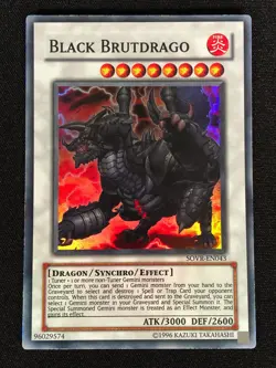 Yugioh Black Brutdrago SOVR-EN043 Super (LP) - Image 1