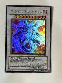 Yugioh Majestic Red Dragon ABPF-EN040 Ultra Rare Unlimited LP - Image 1