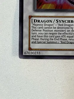 Yugioh Majestic Red Dragon ABPF-EN040 Ultra Rare Unlimited LP - Image 5