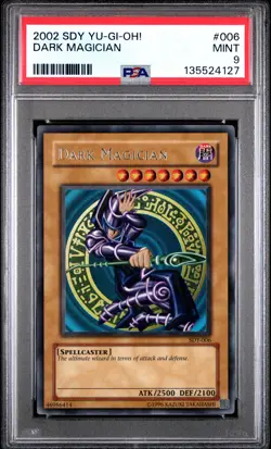 Dark Magician SDY-006 Ultra Rare Unlimited Yugioh PSA 9 *127 - Image 1