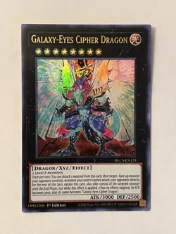 Galaxy-Eyes Cipher Dragon DLCS-EN125 Dragons of Legend: The Complete Series. - Image 1