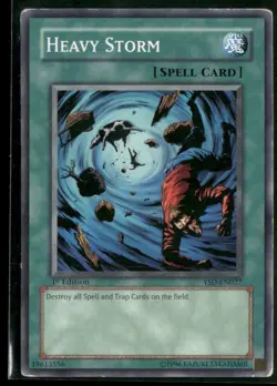 1996 Yu-Gi-Oh! 1st Edition Heavy Storm YSD-EN027 - Image 1