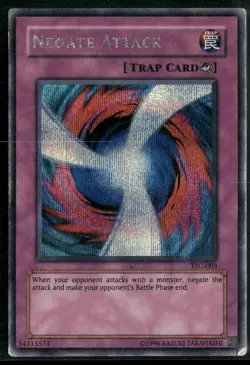 Yu-Gi-Oh! TCG Negate Attack Silver Holo - Image 1