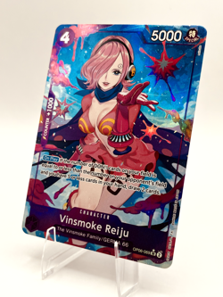 One Piece Vinsmoke Reiju OP06-069 (Alternate Art) Purple English - Image 1