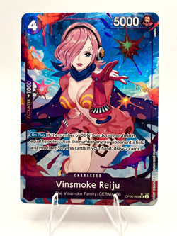 One Piece Vinsmoke Reiju OP06-069 (Alternate Art) Purple English - Image 2