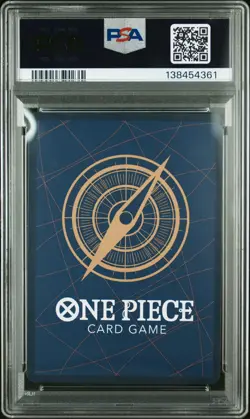 2025 ONE PIECE OP13-CARRYING ON HIS WILL ALTERNATE ART ST. MARCUS MARS PSA 10 - Image 2