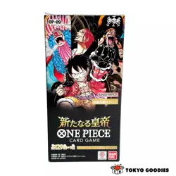 ONE PIECE Emperors In The New World OP-09 New Sealed Japanese Booster Box - Image 1