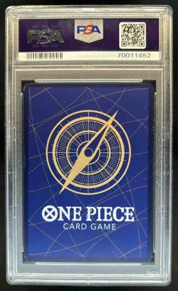 2022 One Piece Japanese Portgas D. Ace Manga Alt Art OP02 #013 PSA 10 Gem Mint - Image 2