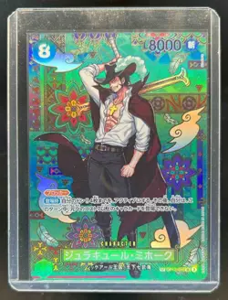 2025 One Piece Legacy of the Master JP Dracule Mihawk Alt Art Special #OP12-030 - Image 1