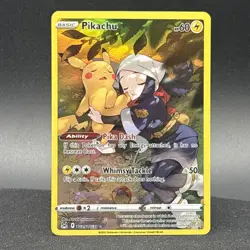 Pikachu - TG05/TG30 - Pokemon Lost Origins Trainer Gallery Holo Rare Card NM - Image 1