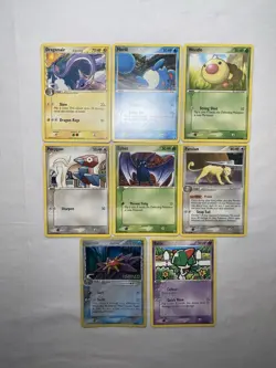 2005 Pokemon EX Delta Species Lot Of 8 Cards Common Starmie 30/113 Holo - Image 1