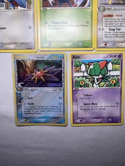 2005 Pokemon EX Delta Species Lot Of 8 Cards Common Starmie 30/113 Holo - Image 4