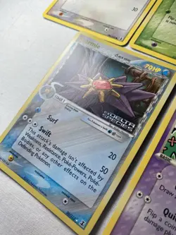 2005 Pokemon EX Delta Species Lot Of 8 Cards Common Starmie 30/113 Holo - Image 5