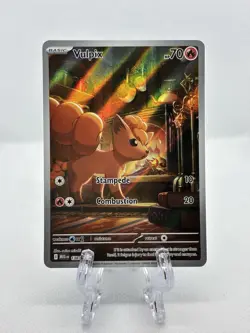 Vulpix 138/132 ME01 Illustration Rare: Mega Evolution Holo Near Mint - Image 1