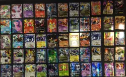 Pokemon Card Lot 100 Official TCG Cards Ultra Rare Included EX GX V MEGA + HOLOS - Image 5