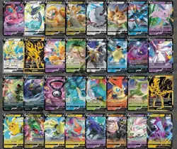 Pokemon Card Lot 60 OFFICIAL TCG Cards + Ultra Rare | VMAX GX EX VSTAR OR V! - Image 1