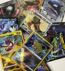 Pokemon TCG 10 CARD ULTRA RARE LOT + 2 RADIANT - ONLY V/GX/EX/MEGA/ VMAX (12) - Image 1