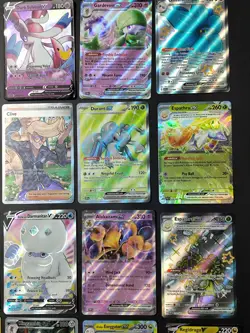 Pokemon Card Lot 100 Official TCG Card Ultra Rare Included EX V FULL ART + HOLOS - Image 4