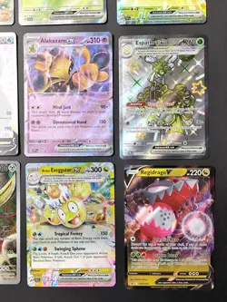 Pokemon Card Lot 100 Official TCG Card Ultra Rare Included EX V FULL ART + HOLOS - Image 5