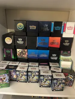 Pokemon Card Lot 100 OFFICIAL TCG Cards + Ultra Rare VMAX GX EX V READ DESC. - Image 2