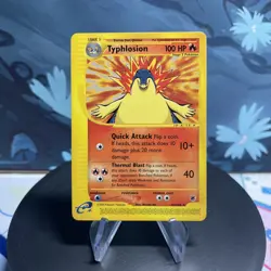Pokemon Typhlosion 064/165 Expedition Base Set Regular LP - Image 1