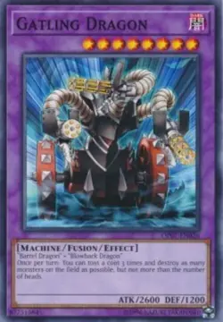 Yugioh-Gatling Dragon-Common-UNL-OP07 EN026 (NM) - Image 1
