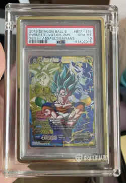 Vegito Power Of Potara Bt7-131 Scr Psa 10 Dragon Ball Super Card Game Bgs Cgc - Image 5