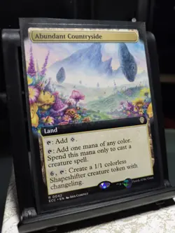 Lorwyn Eclipsed Abundant Countryside 0042, NM, Extended Art, Ships Quickly - Image 1