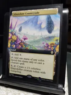 Lorwyn Eclipsed Abundant Countryside 0042, NM, Extended Art, Ships Quickly - Image 2