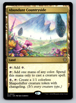 Abundant Countryside - Commander: Lorwyn Eclipsed MTG - DOE - Image 1
